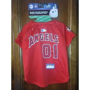 Anaheim Angels dog team jersey size medium